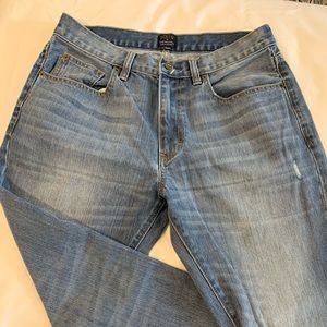 J Crew The Sullivan Relaxed Straight leg jeans size 32 x 32